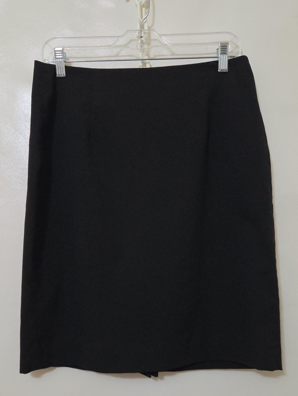 Banana Republic Women's Classic Black Stretch Pencil Skirt Zipper Closure Size 6